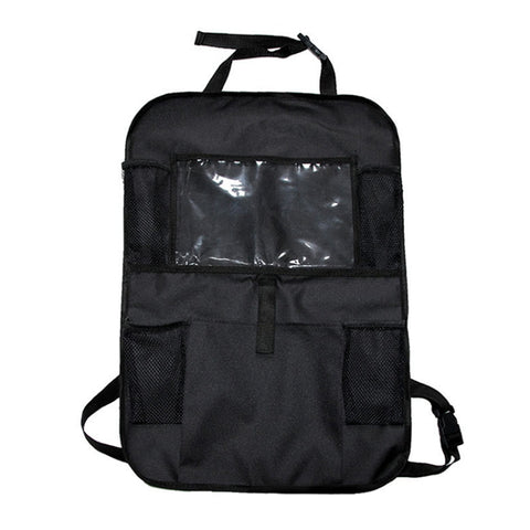 Sac à main pour le siège de voiture, sac multi-tâches pour transporter les objets du voyage, sac à main portable pour iPad et autres articles, poche suspendue pour voiture