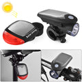 USB Solar Motorcycle Light Set - Front and Back, 2 Pack