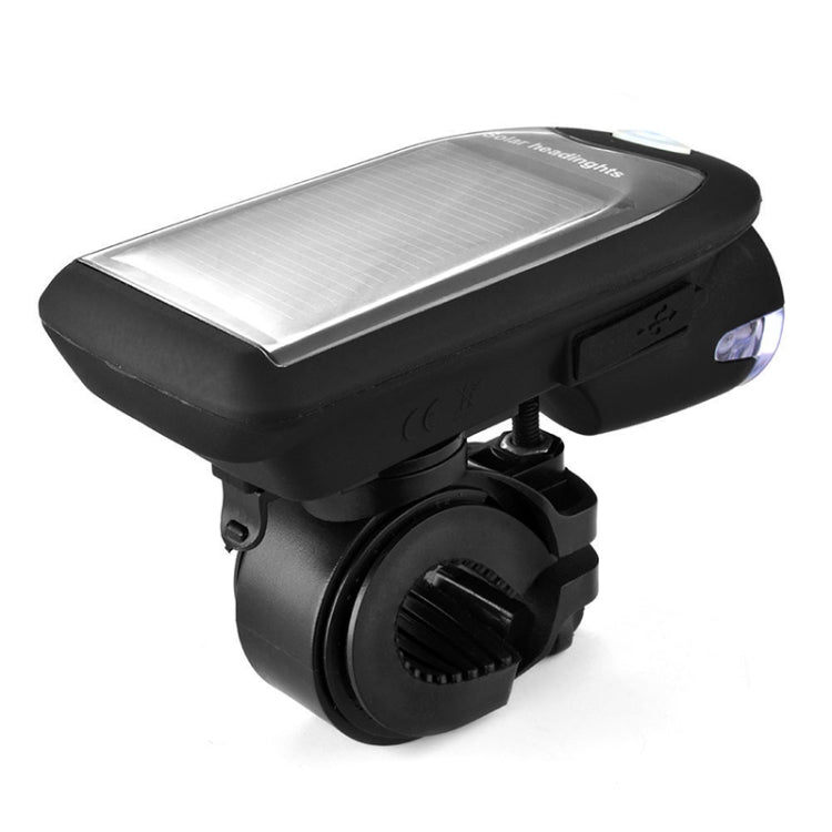 USB Solar Motorcycle Light Set - Front and Back, 2 Pack