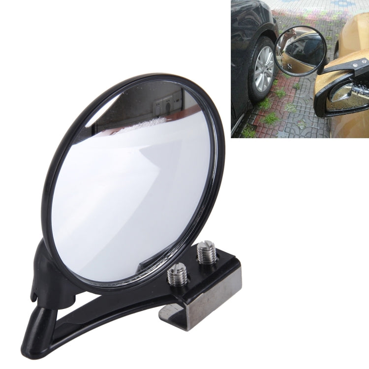 Wide-Angle Adjustable Left Side Mirror for Vehicle Safety