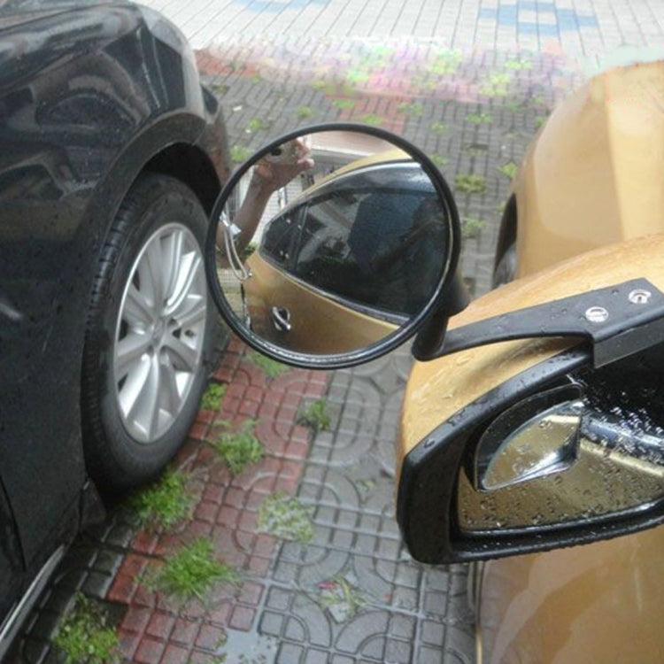 Wide-Angle Adjustable Left Side Mirror for Vehicle Safety