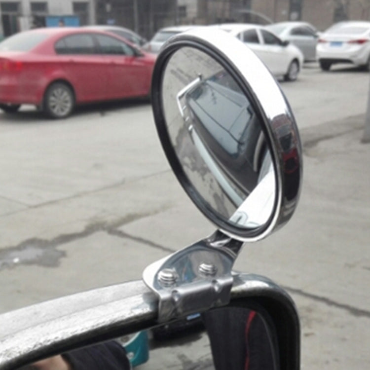 Wide-Angle Adjustable Right Side Mirror for Vehicles