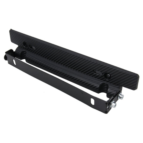 Targa pour auto avec double réglage de la targa en carbone Porta targa en carbonio regolabile Porta targa universale Accessori per auto, TM-302