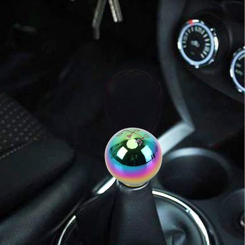 Pommeau de changement pour auto universel Pommeau de changement pour auto modifié Manopole de la vitesse de changement manuelle à 5 vitesses Manopole de changement coloré, forme de boule