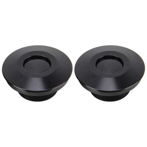 2 pezzi Blocco coperchio auto da corsa Modifica auto in lega di alluminio Tappo olio Blocco coperchio motore modificato Blocco coperchio anteriore da corsa