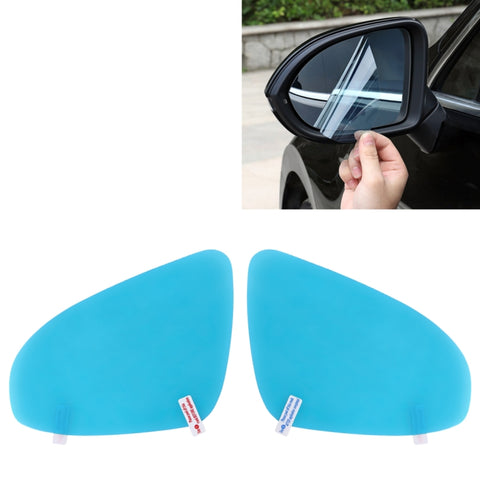 Pellicola protettiva per specchietto retrovisore rotondo en PET per auto, trasparente, antiappannamento, imperméable, pour Toyota Corolla 14-18 (pouvant personnaliser d'autres modèles), pour Toyota Corolla 14-18