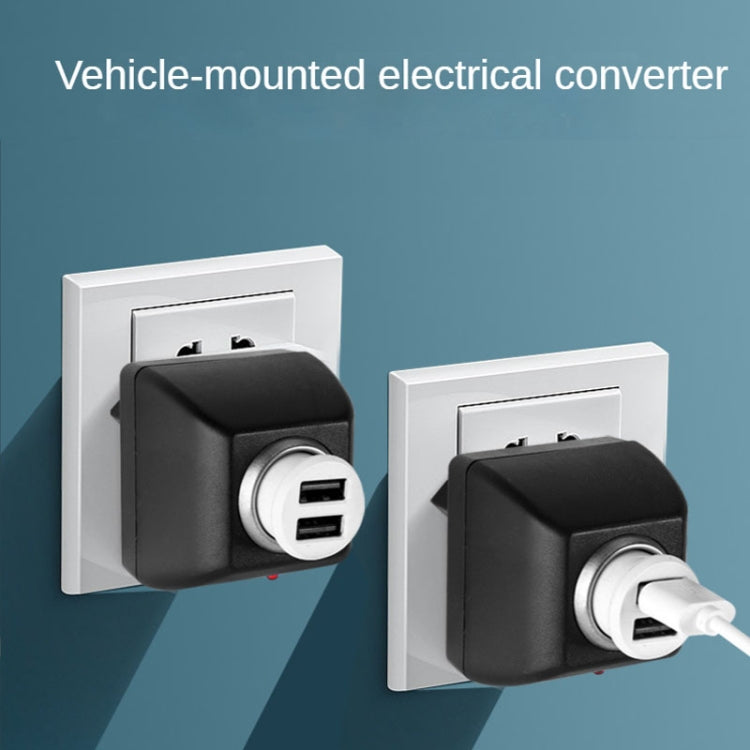 convertitore-di-alimentazione-per-veicoli-da-90-240-v-ca-a-12-v-cc-con-presa-accendisigari-per-auto-convertitore-adattatore-amplificatore-per-veicoli-uscita-di-potenza-cc-12-v-600-ma-spina-ue-12v-600ma-eu-plug - immagine 5