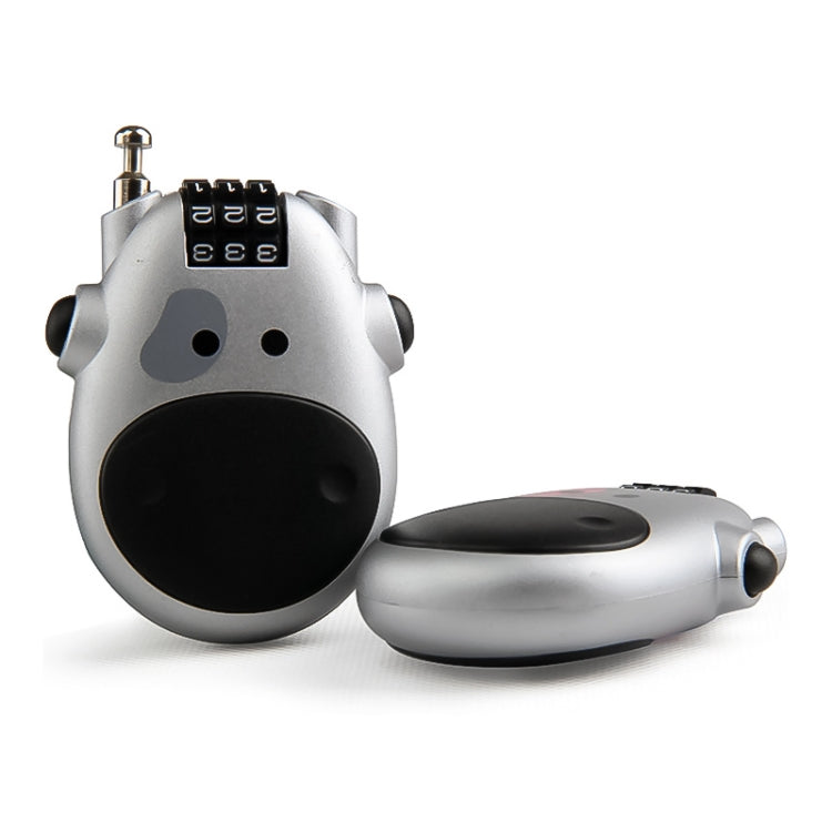 blocco-password-portatile-multifunzione-jasit-per-bagagli-da-viaggio-con-mucca-carina-luggage-password-lock - immagine 2