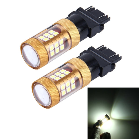 2 Pezzi di Luci LED 3157 15W 1300LM 6500K per Freno e Indicatore di