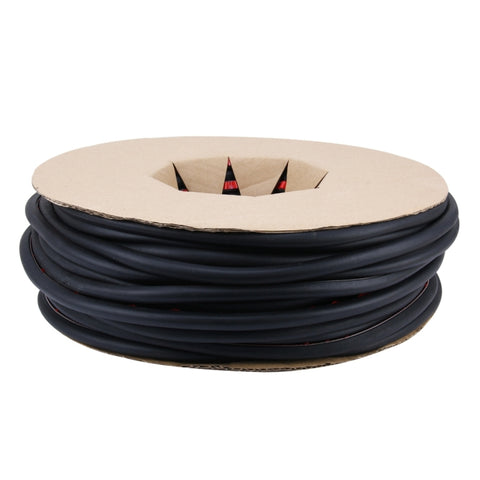 Striscia sigillante per la riduzione del rumore dell'auto a forma di D grande con adesivo, lunghezza: 100 m, Length: 100m Big D-shaped