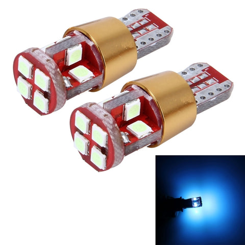2 lumières pour voiture à courant continu T10 3W avec 12 lampes SMD-3030, DC 9-18V, 12 lampes SMD-3030