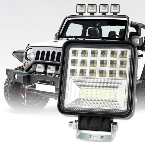 "Faretto LED impermeabile da 4 pollici 20W per auto e SUV - Kit da 2 pezzi" - Novalix Store