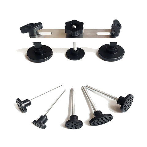22 in 1 Strumenti per la riparazione di ammaccature della carrozzeria di un'auto Tirando l'estrattore per la rimozione di ammaccature del ponte, con pistola per colla da 20 W, spina americana o spina europea, 22 in 1 - Novalix Store