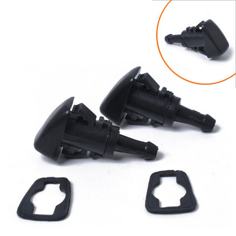 Ugello di spruzzo d'aqua a getto d'aqua per tergicristallo da 2 pezzi 5113049AA pour Jeep Chrysler / Dodge 2001-2013, pour 2001-2013 Chrysler Jeep / dodge