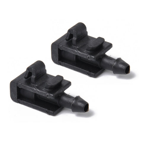 2 pezzi ugello di spruzzo d'acqua per tergicristallo lavavetri fibbia 8200082347 per Renault Megana 2 2005-2007, For 2005-2007 Renault Megana 2 - Novalix Store