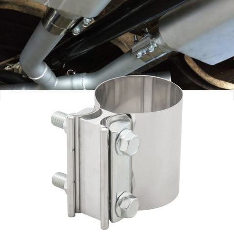 Morsetto un fascia pour jeu de tour en acciaio inossidabile pour tubo di scarico turbo pour auto à 3 pouces, 3 pouces