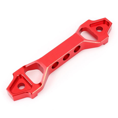 Staffa di fissaggio universale per batteria in acciaio inossidabile ad arco court per auto, dimensions: 18,2 x 4,5 x 2 cm, 18,2 x 4,5 x 2 cm (rouge), 18,2 x 4,5 x 2 cm (bleu)