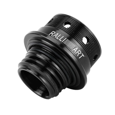 Coperchio del serbatoio del motore con tappo dell'olio in acciaio inossidabile modificato per auto per Mitsubishi, dimensioni: 5,0 x 4,6 cm
