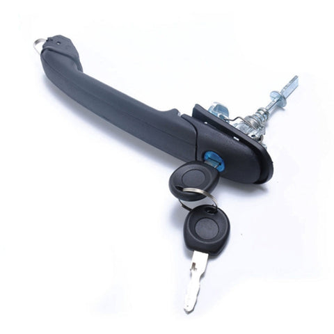 Maniglia per portiera anteriore auto 6N0837207C, 66N0837207D + 2 chiavi pour Volkswagen Polo, pour Volkswagen Polo