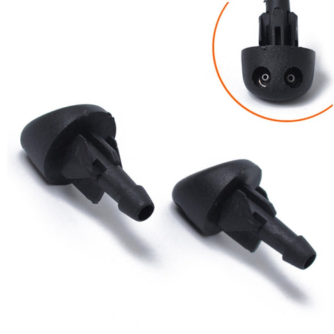 Ugello di spruzzo d'aqua a getto d'aqua per tergicristallo da 2 pezzi 7700413545 pour Renault Clio 2005-2014, pour Renault Clio 2005-2014