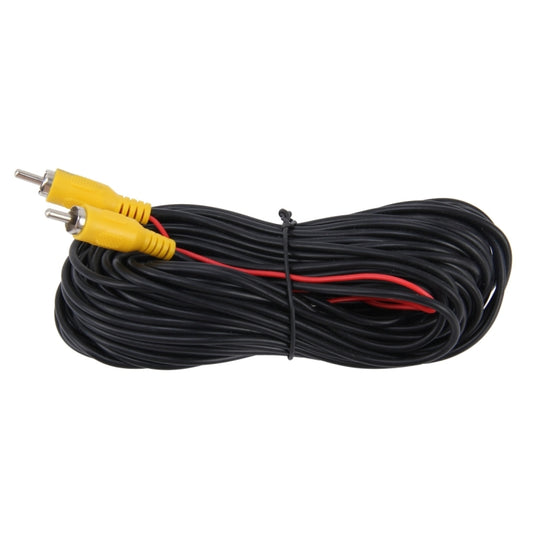 cavo-video-per-telecamera-di-parcheggio-per-retromarcia-per-auto-con-cavo-di-rilevamento-lunghezza-cavo-15-m-cable-length-15m - immagine 1