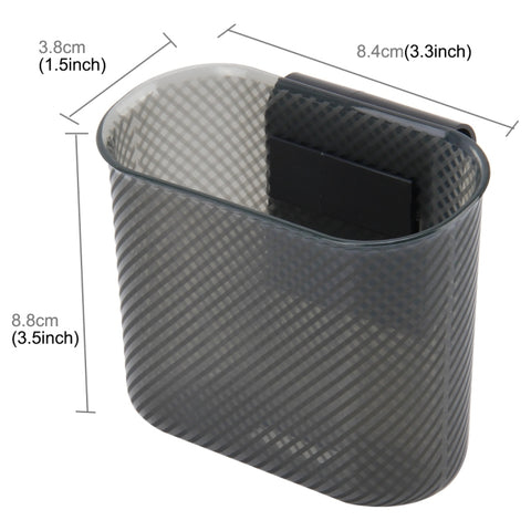 3R Car Auto Silicone Carrying Organizer Storage Vent Hanger Box Borsa adesiva per chiave moneta telefono e altri piccoli oggetti (dimensioni ridotte), Small Size - Novalix Store