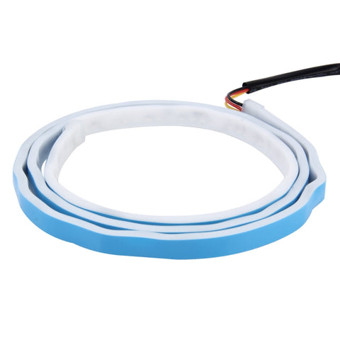 Luces de coda posteriori a quattro colori impermeabili universali per auto da 1,2 m con control fanale posteriore, luce di guida a luce blu ghiaccio, luce di retromarcia a luce bianca, luce di stop a luce rossa, luce di svolta a luce gialla, decorazi...