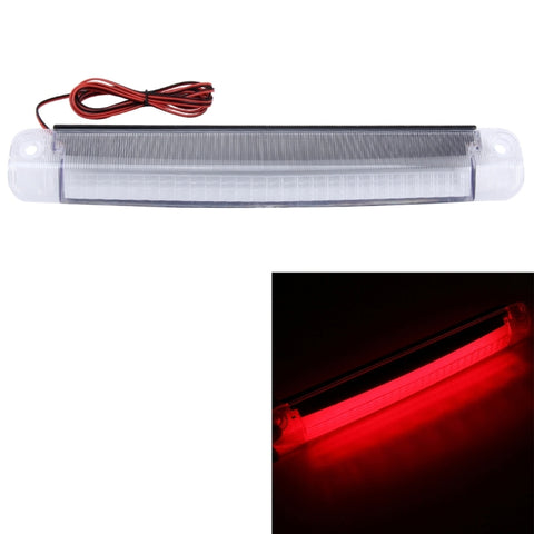 Terza luce freno per auto con 18 lampade a LED, lunghezza cavo DC 12V: 80 cm, Cable Length: 80cm