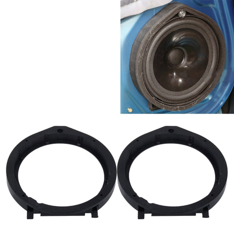 Tappetino di protezione della base dell'altoparlante en ABS pour auto de 2 pièces pour Honda, Pour Honda
