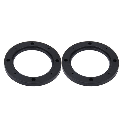 Tappetino di supporto per copertura cava di protezione della base dell'altoparlante in ABS per auto da 2 pezzi da 4 pollici, diametro interno: 10 cm, 10cm