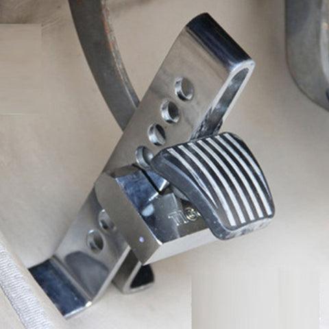 Bloc de frein antifurto pour auto en acciaio inossidabile Bloc de frein de sécurité pour auto Bloc de pédale d'accélérateur avec levier Adatto pour hauteur de frein inférieure à 19,5 cm, hauteur d'embrayage inférieure à 19,5 cm
