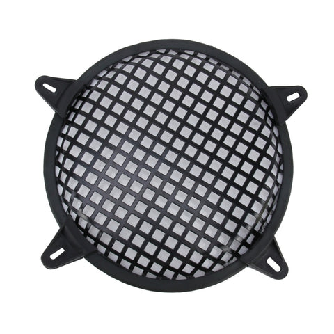 Kit masque de protection pour caisson de basses haut-parlant avec cadre carré noir pour voiture à 8 pouces avec support fixe, 8 pouces