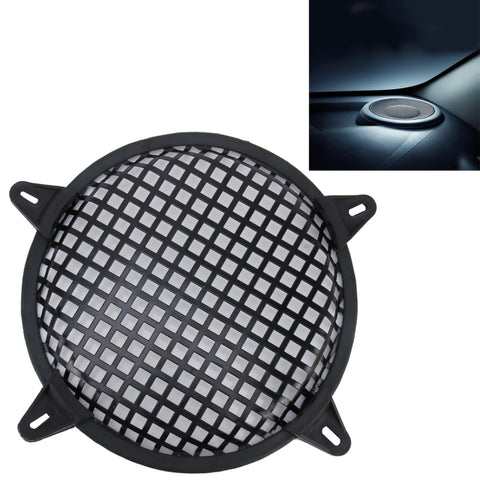 Kit masque de protection pour caisson de basses haut-parlant avec cadre carré noir pour voiture à 8 pouces avec support fixe, 8 pouces