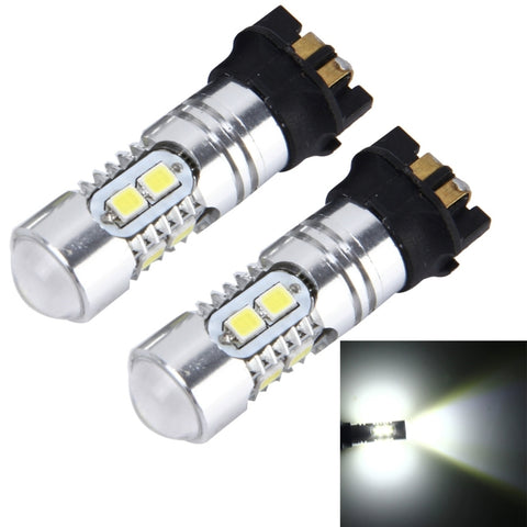 2 PCS PW24W 5W 400 LM 6000K Fendinebbia per auto con 10 LED SMD-2835, DC 12V, PW24W - Novalix Store