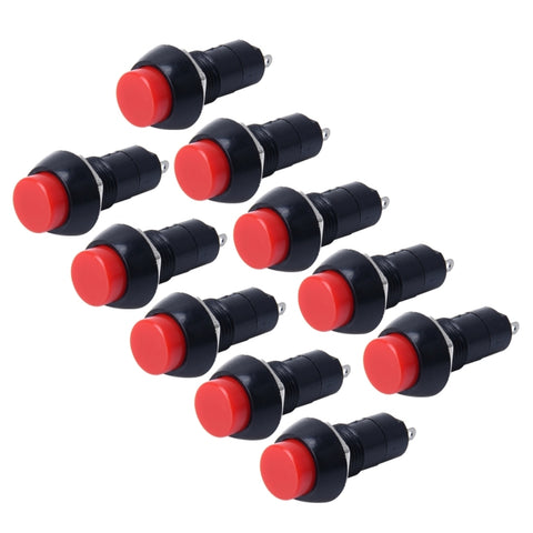 10 pièces par auto, universelles, à portée de main, avec robinet rotatif à 2 broches, impulsion OFF-ON, longue