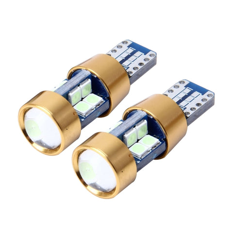 2 luci di ingombro per auto senza errori T10 3W con 19 lampade LED SMD-3030, DC 12V, 19 SMD-3030 LEDs