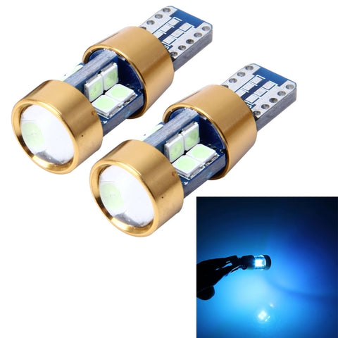 2 luci di ingombro per auto senza errori T10 3W con 19 lampade LED SMD-3030, DC 12V, 19 SMD-3030 LEDs