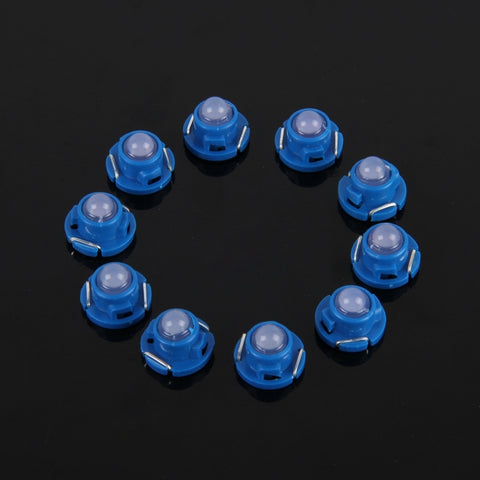 10PCS 2W T4.7 Wedge Cruscotto LED Cruscotto Indicatore Cluster Lampadina, 2W  T4.7, 2W T4.7