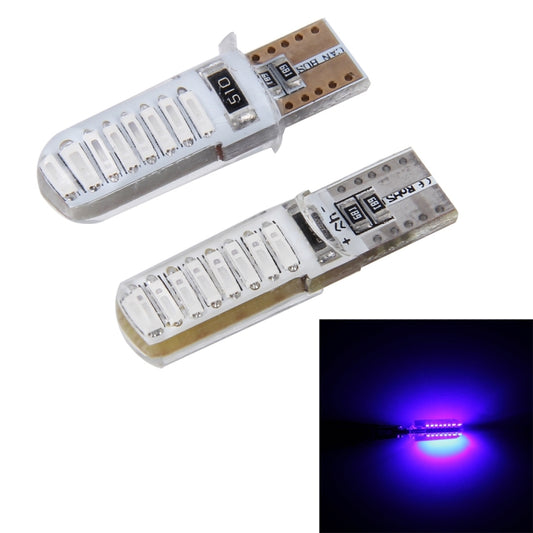 Lampada per luci di ingombro per auto 2PCS T10 3W 16 SMD-4014 LED, DC 12V, 16 SMD-4014 LEDs