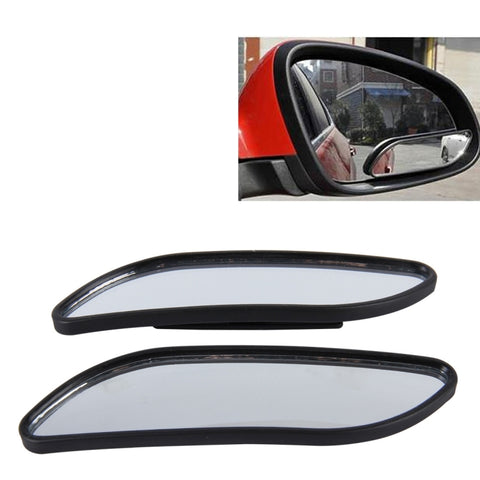 3R-067 2 PZ Punto cieco per auto e specchietto retrovisore grandangolare regolabile, 3R-067 (Black) - Novalix Store