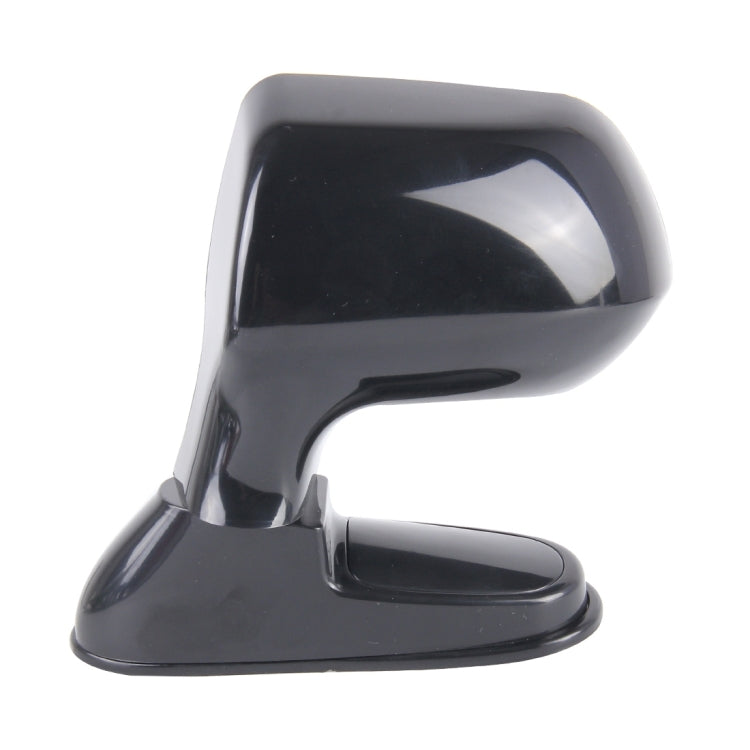 360° Rotatable Left Side Assistant Car Mirror - Black/Silver