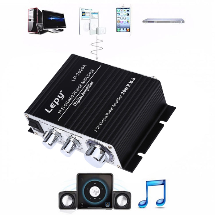 LP-2020A HIFI Amplifier for Car and Home Audio Systems