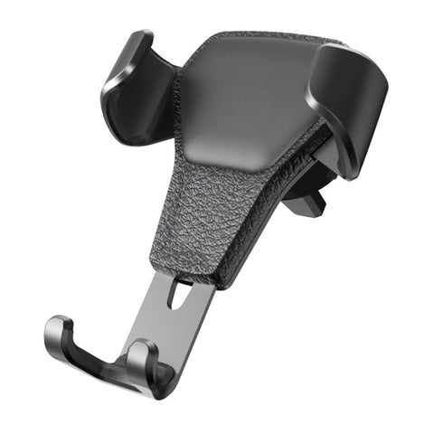 Supporto per telefono da auto con supporto per gravità Litchi Texture, Litchi Texture(Black), Litchi Texture(White)