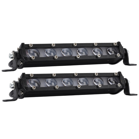 Fari da lavoro LED 8 pollici 18W 6000K IP67 per barche e auto - 2