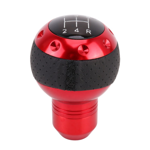Pommeau de changement de vitesse universel pour voiture Pommeau de changement de vitesse automatique modifié Pommeau de levier de changement automatique Pommeau de changement de vitesse, pommeau de levier de vitesse, boutons de vitesse (rouge)