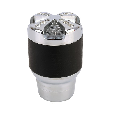 Pomello del cambio universale per auto diamantato Pomello del cambio per auto modificato Pomello della leva del cambio automatico Pomello del cambio, Shift Lever Knob Gear Knobs(Silver)