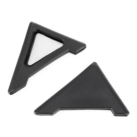 Adesivo anti-collisione in silicone universale per carrozzeria auto. Protezione per l'angolo della porta, Black, Blue, Red, White