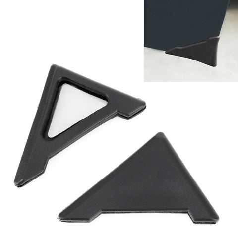 Adesivo anti-collisione in silicone universale per carrozzeria auto. Protezione per l'angolo della porta, Black, Blue, Red, White