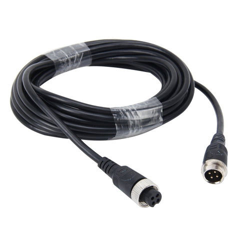 Cavo di estensione audio video con connettore aeronautico M12 4P da 10 m per DVR per telecamera CCTV, 10m