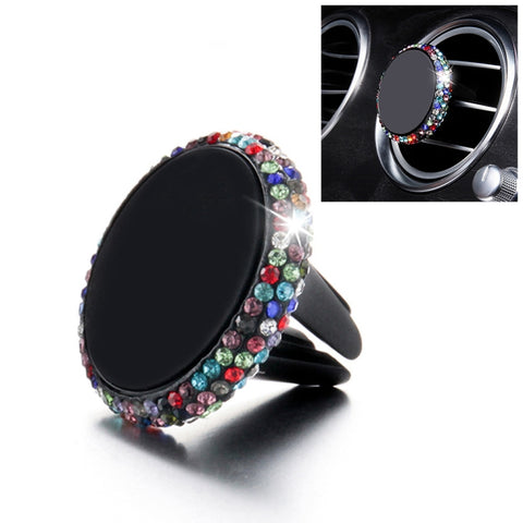 Supporto per cellulare con presa d'aria magnetica per auto Diamond, Air Outlet Holder(Red), Air Outlet Holder(White), Air Outlet Holder (Colourful White), Air Outlet Holder(Black), Air Outlet e Holder(Colour), Air Outlet Holder(Pink)